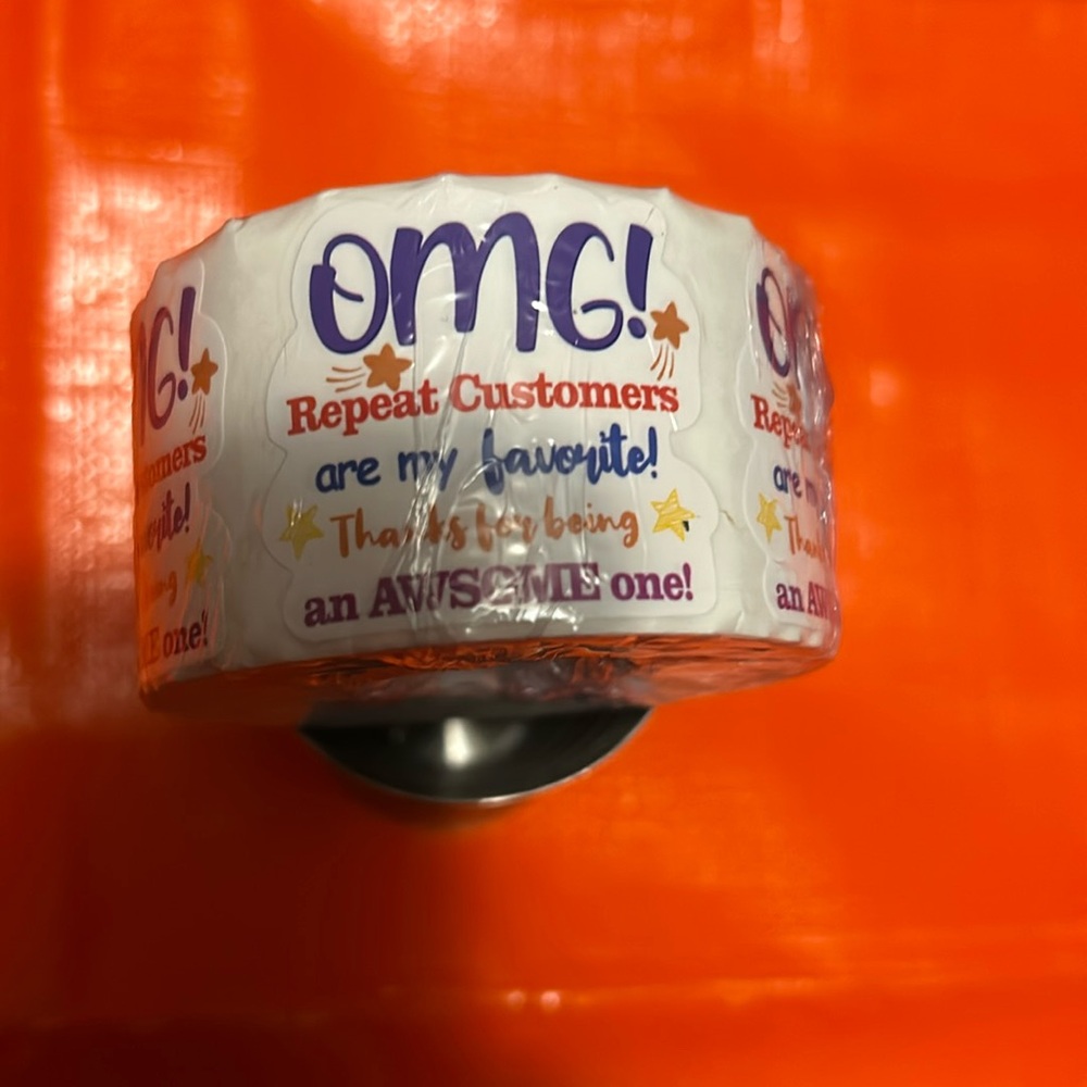 Roll of stickers